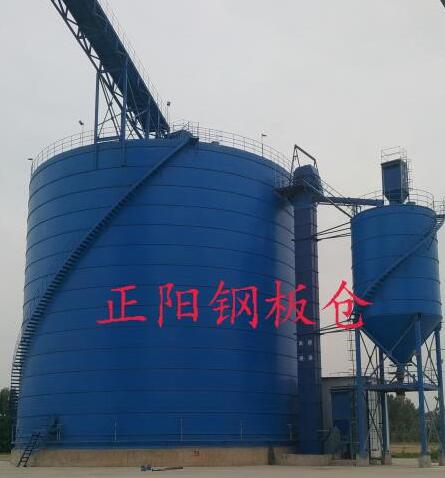 城子河大型矿粉钢板库